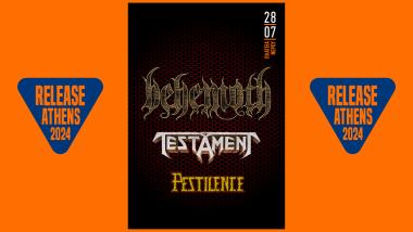 Behemoth, Testament & Pestilence – 28/07